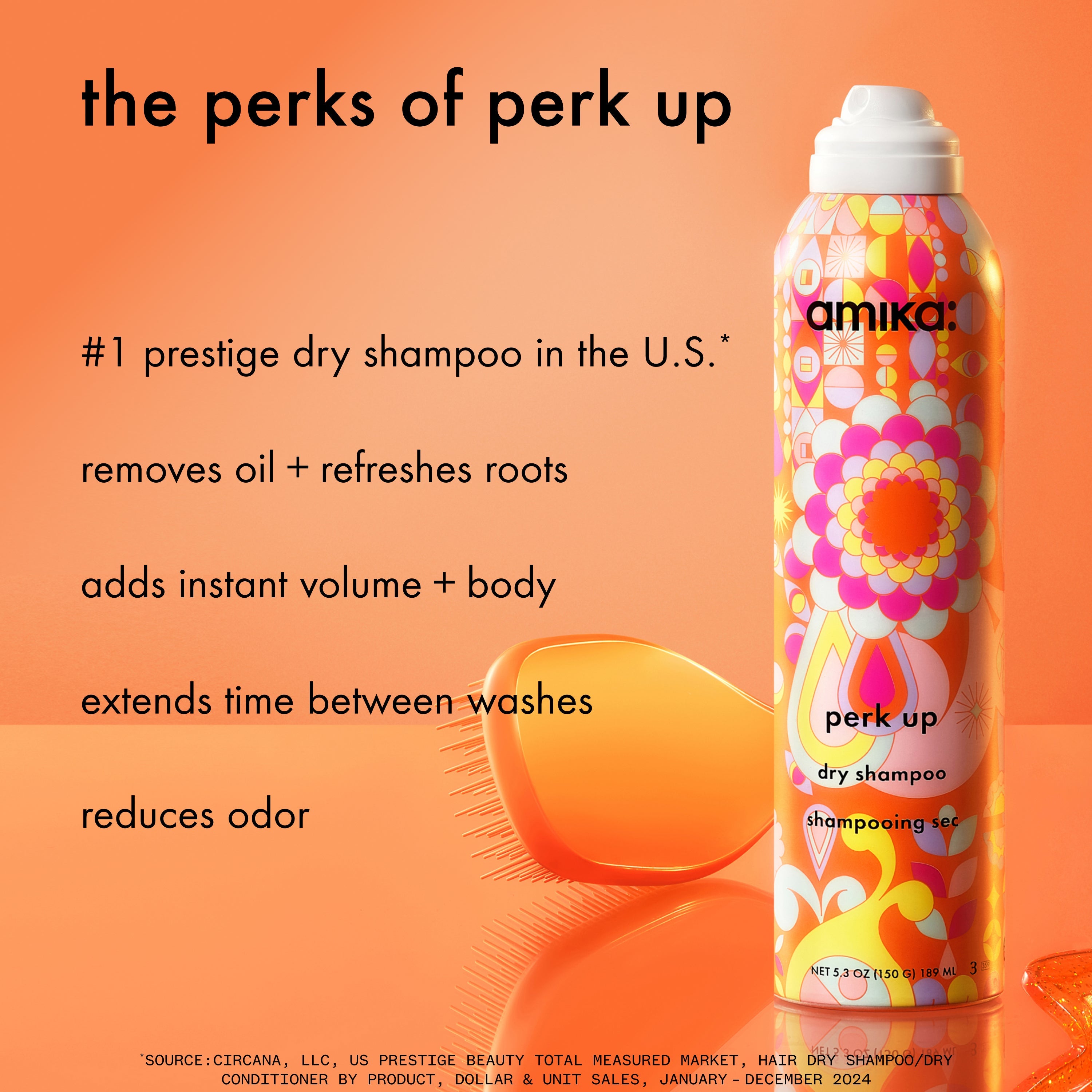 AMIKA - perk up talc-free dry shampoo