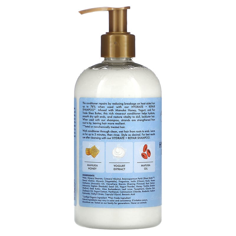 SheaMoisture - Manuka Honey & Yogurt, Hydrate + Repair Conditioner