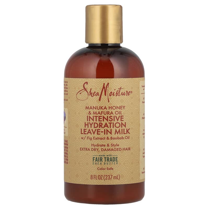 SheaMoisture, Manuka Honey & Mafura Oil, Intensive Hydration Leave-In Milk