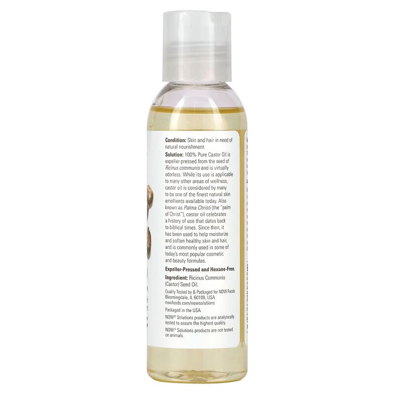 NOW -  Solutions, Castor Oil