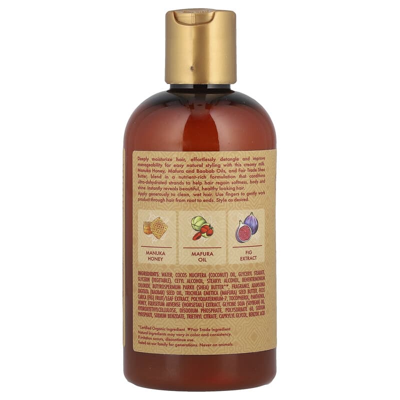 SheaMoisture, Manuka Honey & Mafura Oil, Intensive Hydration Leave-In Milk