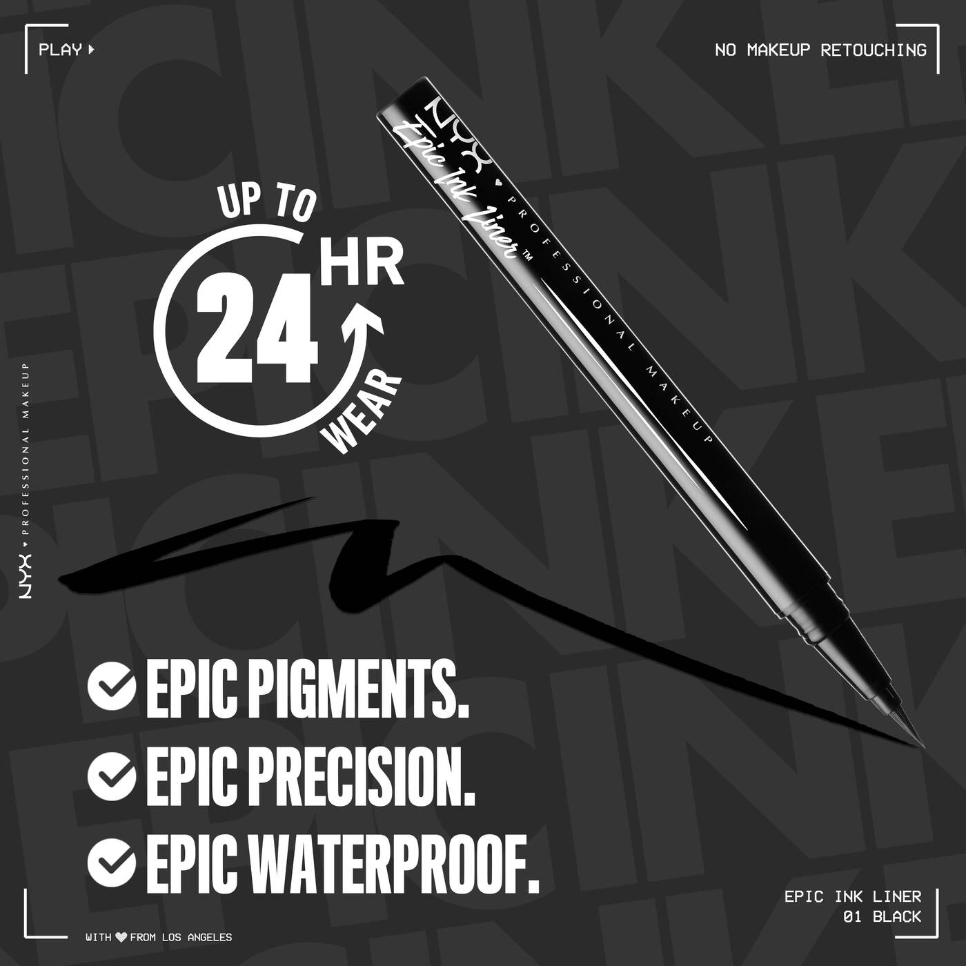 NYX - EPIC INK WATERPROOF LIQUID EYELINER