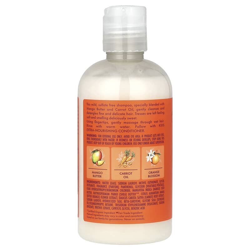 SheaMoisture - Kids Extra-Nourishing Shampoo, Mango & Carrot