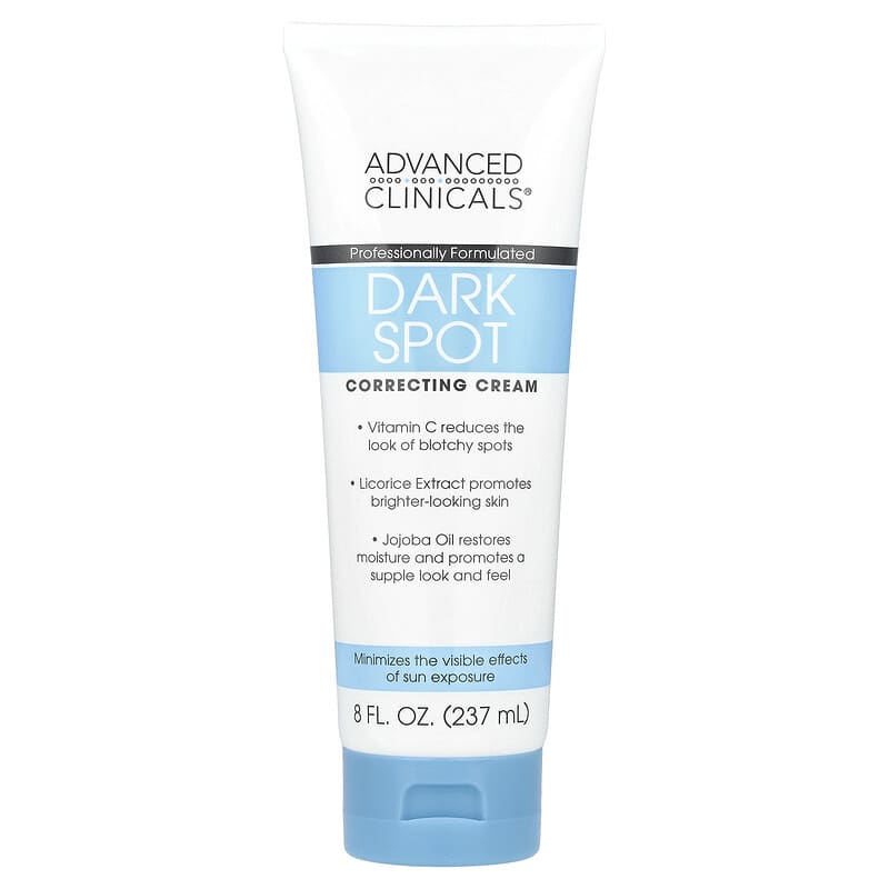 ADVANCED CLINICALS - Dark Spot, Correcting Cream, 8 fl oz (237 ml)