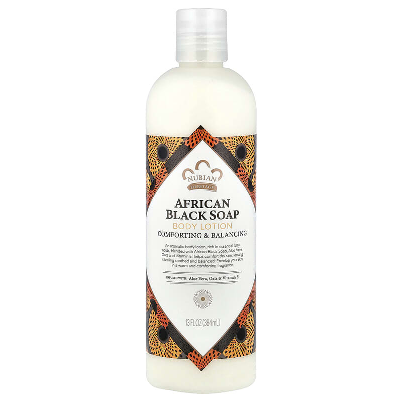 NUBIAN HERITAGE - Body Lotion, African Black Soap