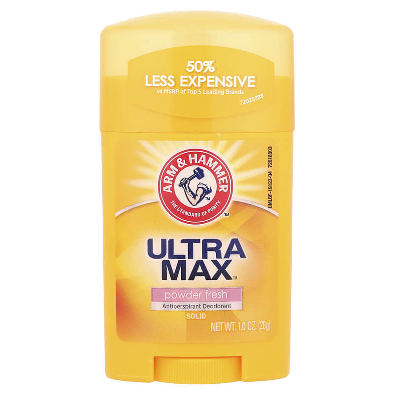 ARM & HAMMER - ltraMax™, Antiperspirant Deodorant, Solid, Powder Fresh