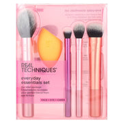 Real Techniques -  Everyday Essentials Set, Face + Eye + Cheek , 5 Pieces