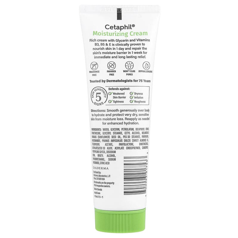 CETAPHIL - Moisturizing Cream, Fragrance Free