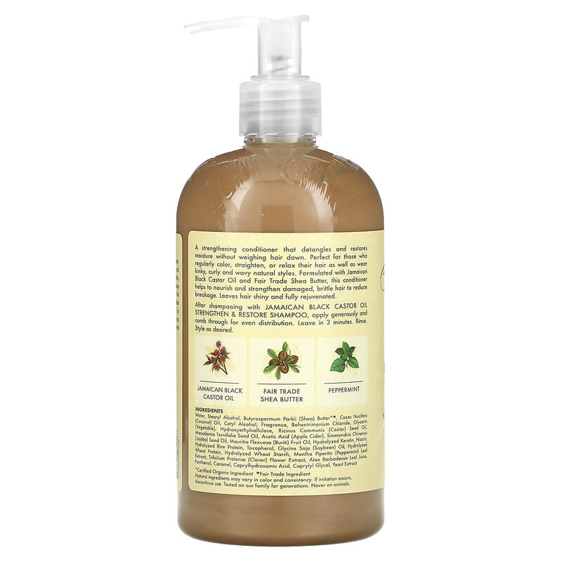 SheaMoisture - Jamaican Black Castor Oil Strengthen & Restore Conditioner