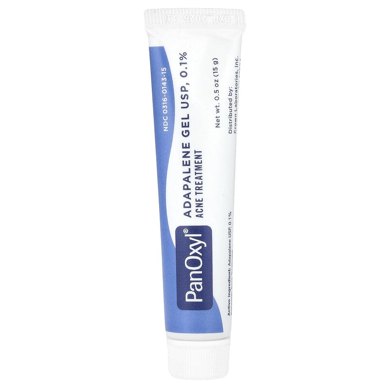 PanOxyl, Adapalene Gel USP, 0.1%, Acne Treatment
