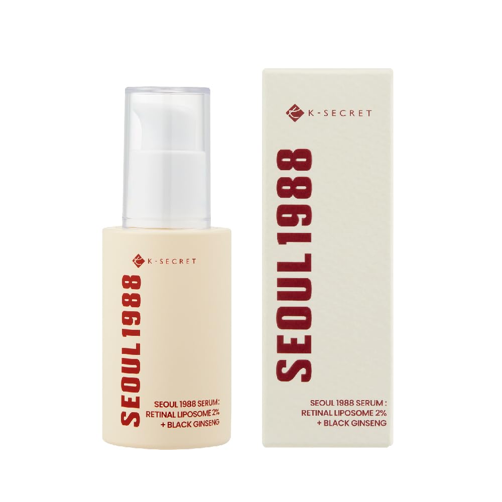 K-SECRET - SEOUL 1988 Serum : Retinal Liposome 2% + Black Gingeng, 30ml