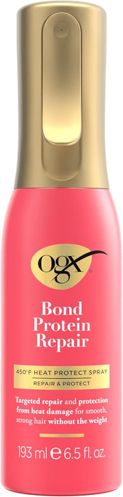 OGX Repair & Protect Bond Protein Repair 450°F Heat Protect Spray