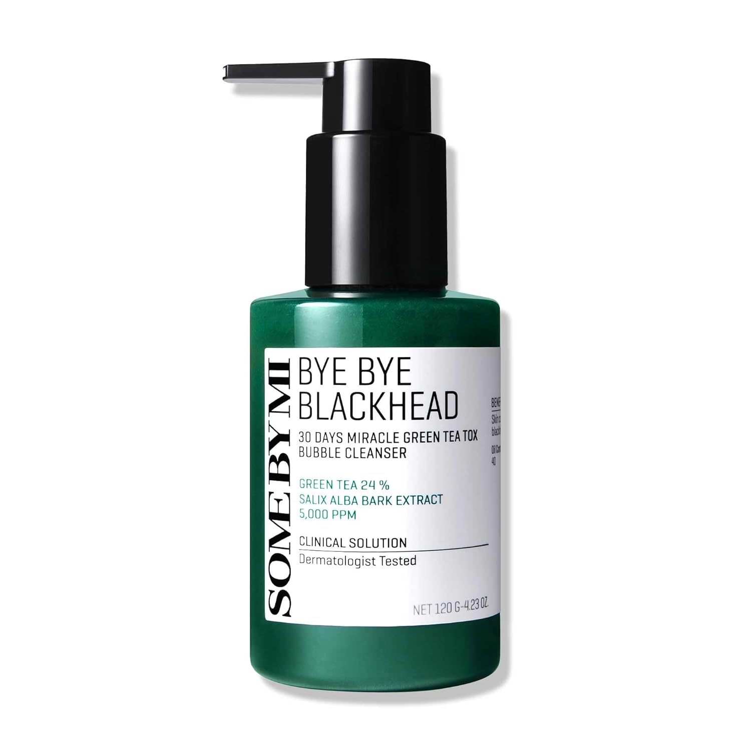 SOME BY MI - Blackhead 30 Days Miracle Green Tea Tox Bubble Cleanser