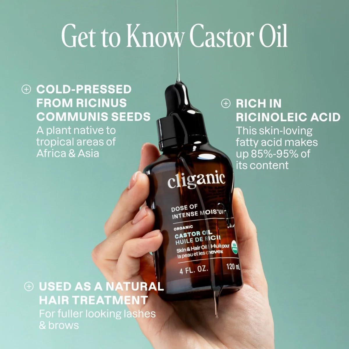 Cliganic - Organic Castor Oil