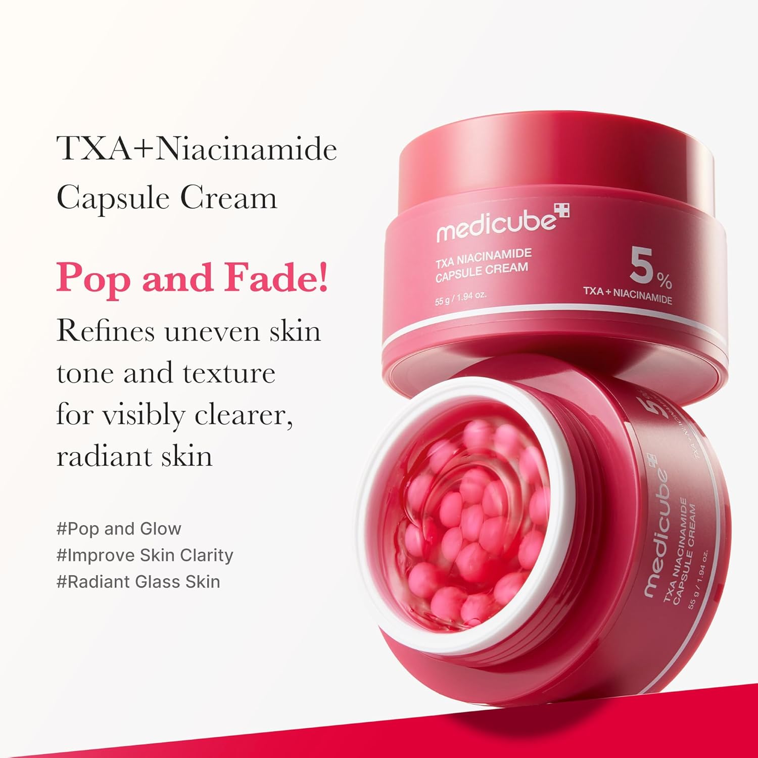 MEDICUBE - Capsule Cream with TXA + Niacinamide