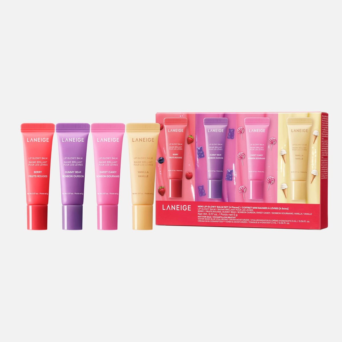 LANEIGE – Mini Lip Glowy Balm Set