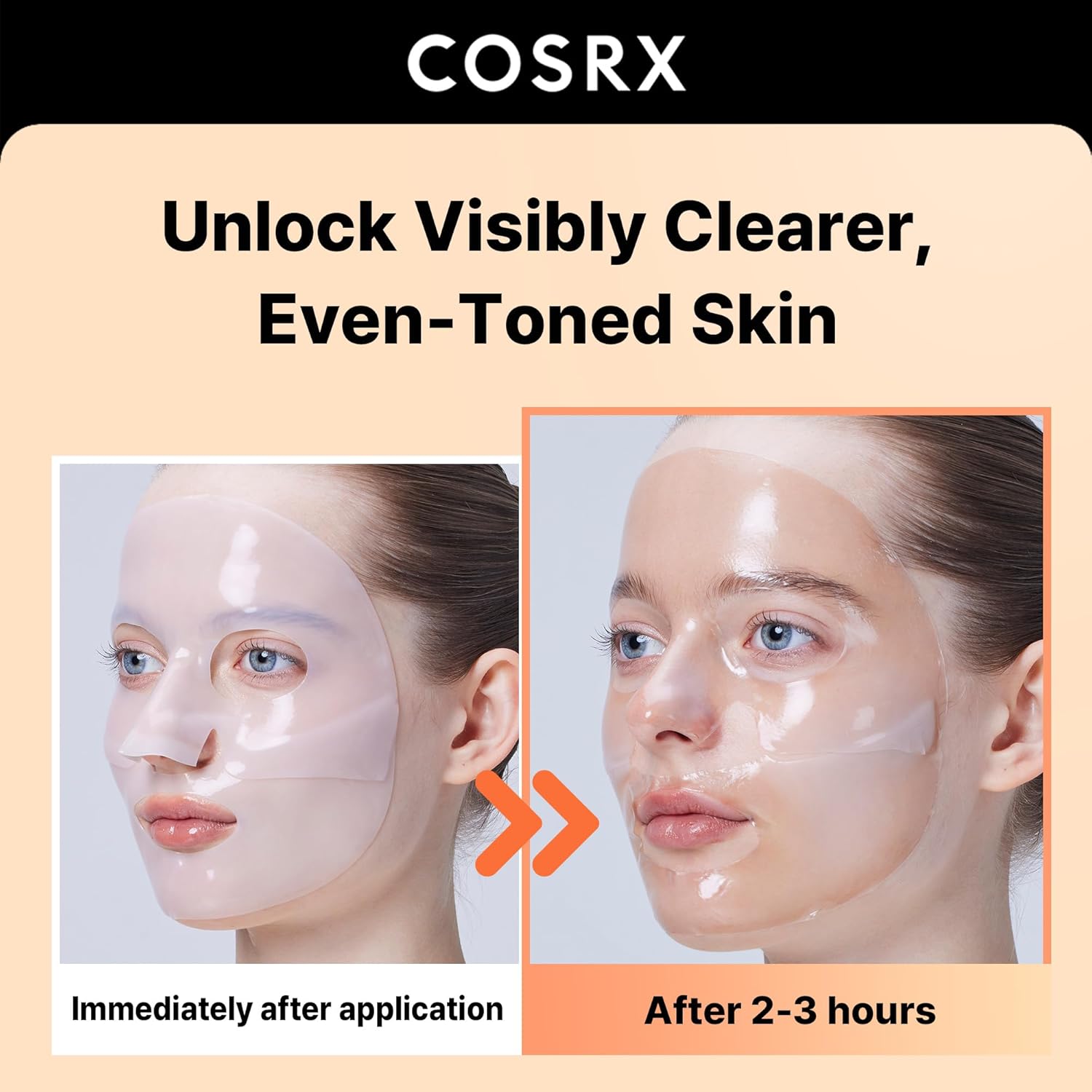 COSRX The Alpha-Arbutin Discoloration Care Hydrogel Face Masks