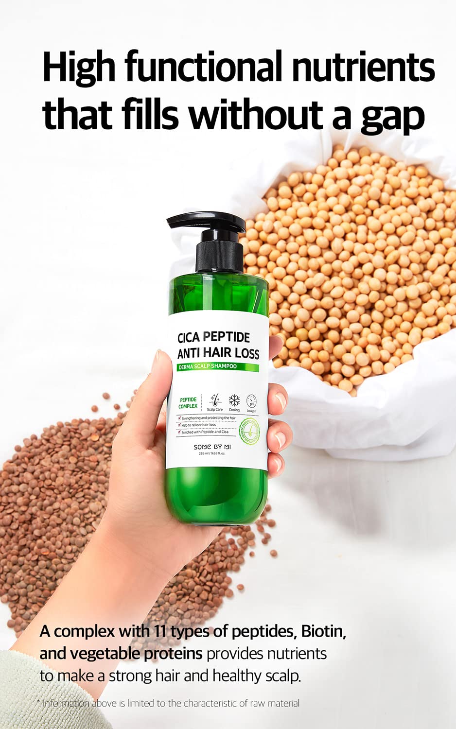 SOME BY MI -  CICA Peptide Anti Hair Loss, Derma Scalp Shampoo