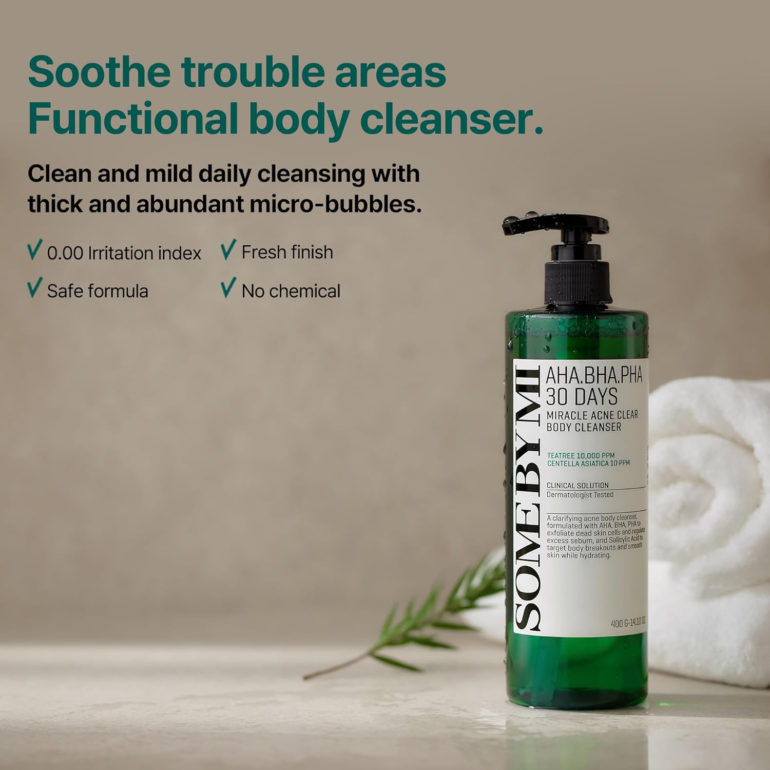 SOME BY MI - AHA BHA PHA 30 Days Miracle Acne Clear Body Cleanser