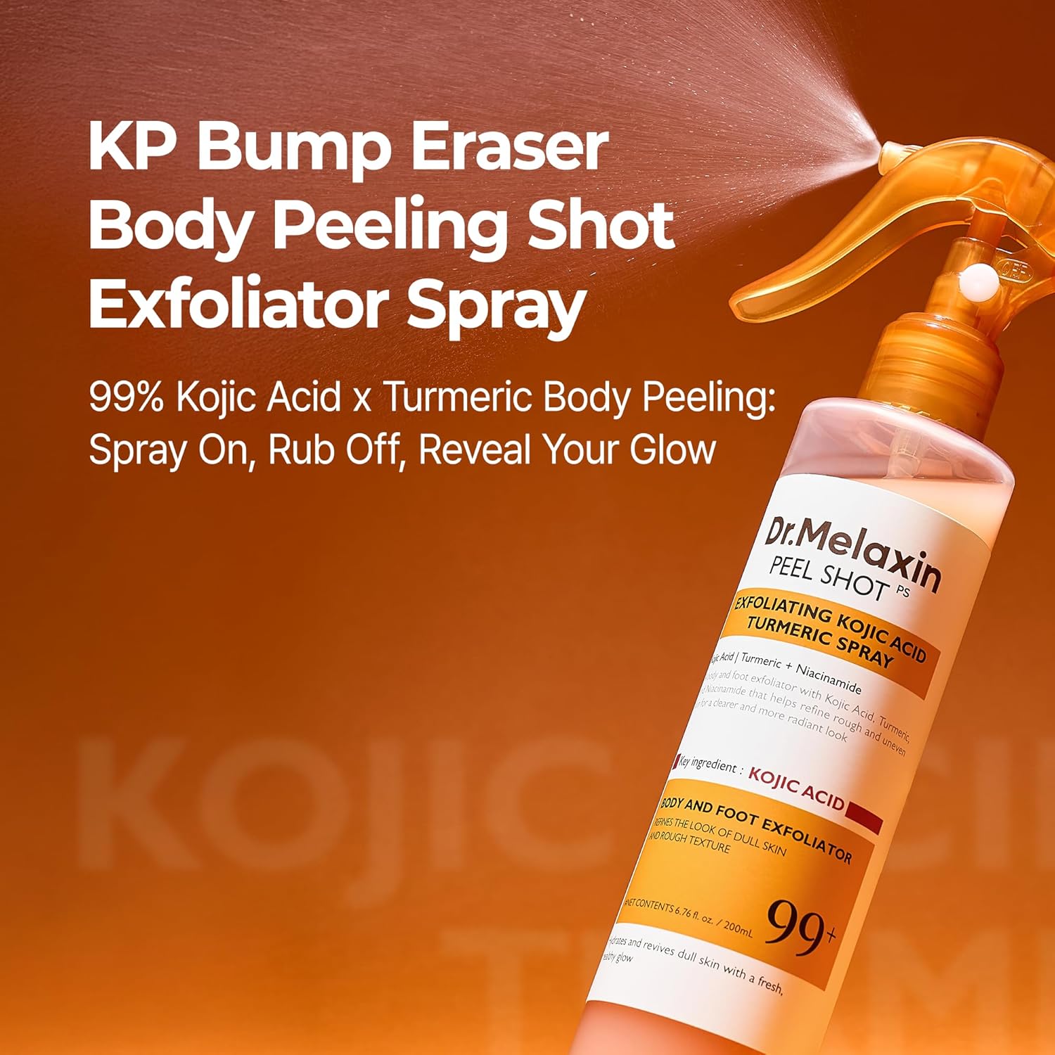 Dr.Melaxin Body Keratin Care Kojic Acid Turmeric Spray