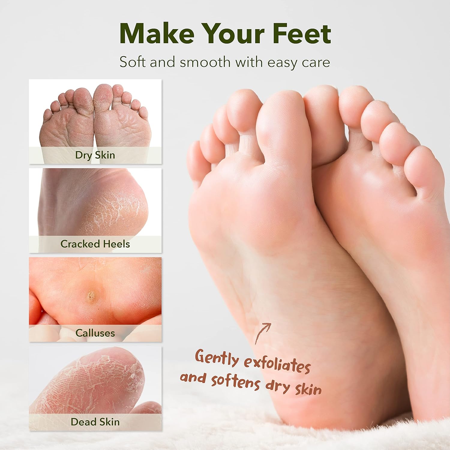 Purederm - Shiny & Soft Foot Peeling Mask