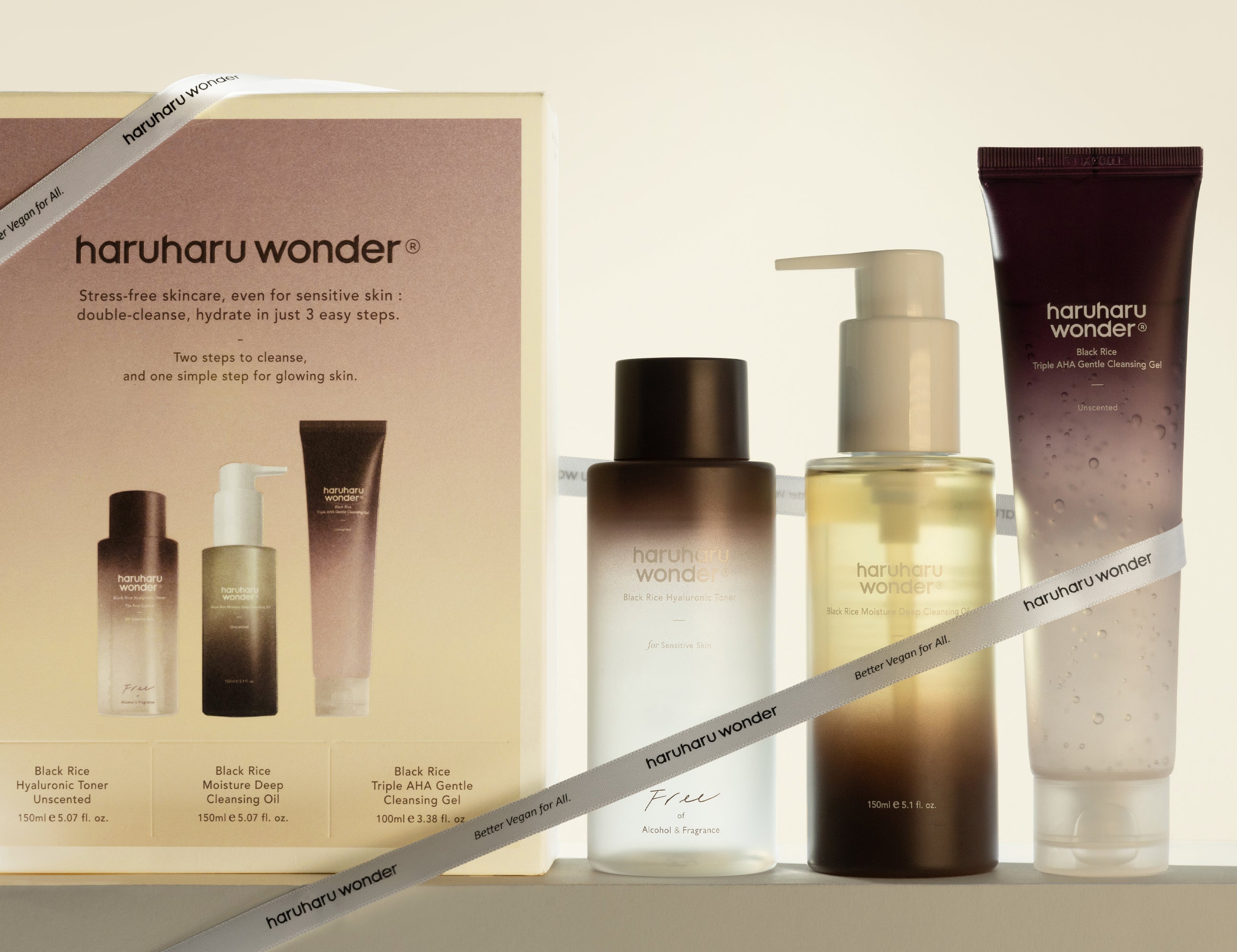haruharu wonder - Cleanse and Glow Set