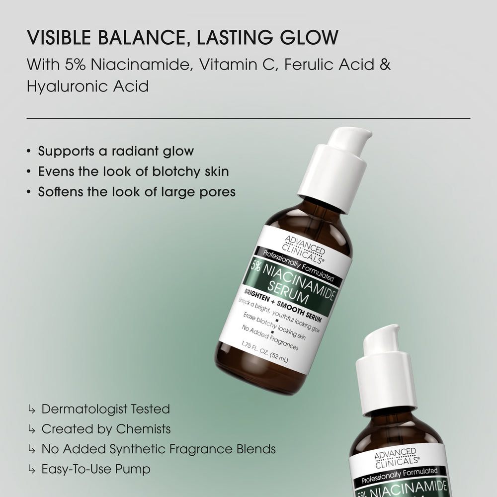 ADVANCED CLINICALS -  5% Niacinamide Face Serum