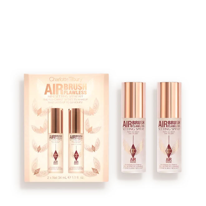 CHARLOTTE TILBURY - AIRBRUSH FLAWLESS MINI SETTING SPRAY KIT