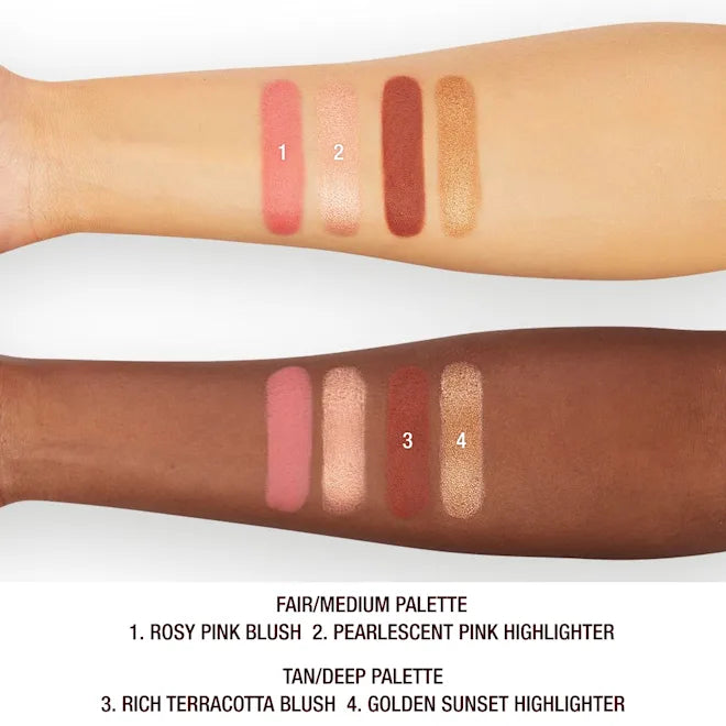 CHARLOTTE TILBURY -HOLLYWOOD BLUSH & GLOW GLIDE PALETTE