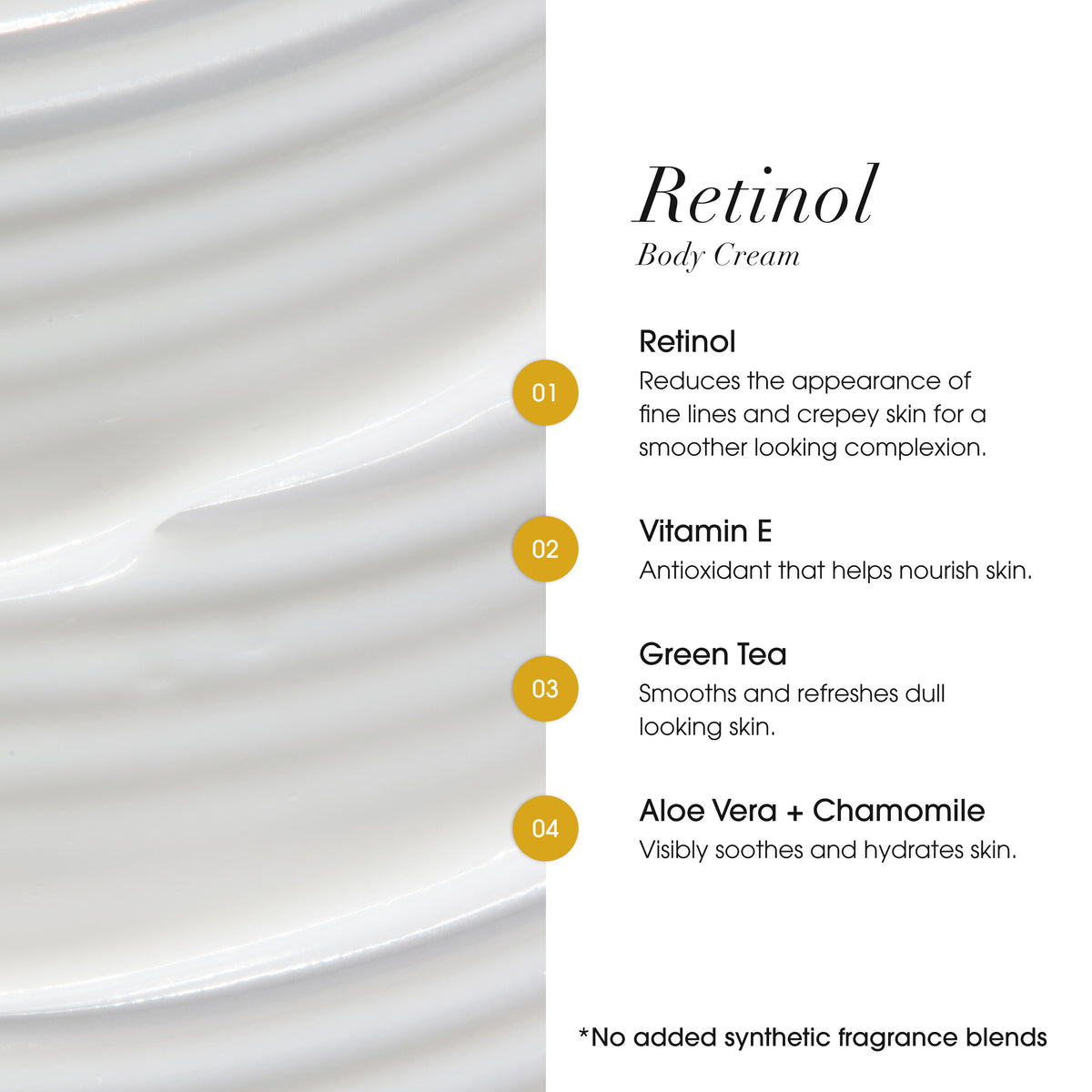 ADVANCED CLINICALS - Retinol Body Cream
