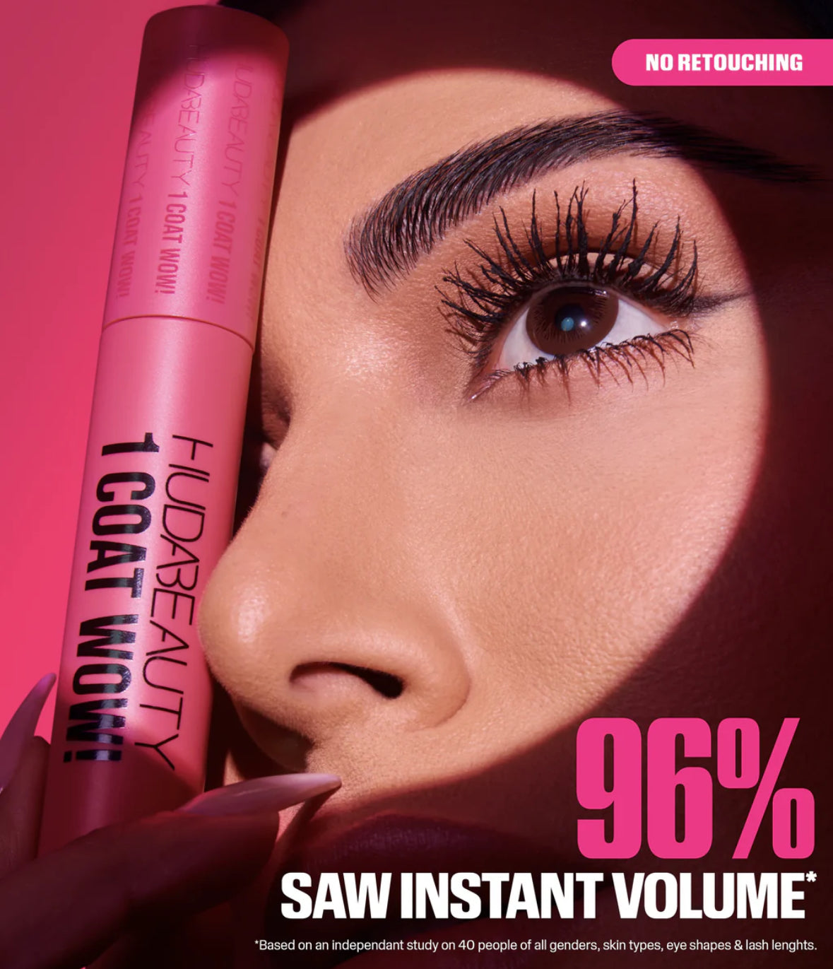 HUDA BEAUTY - 1 COAT WOW! Extra Volumizing and Lifting Mascara