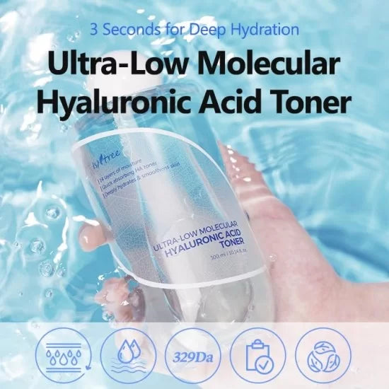 ISNTREE- Ultra-Low Molecular Hyaluronic Acid Toner