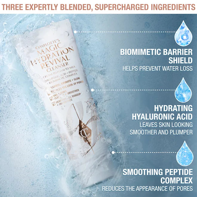 Charlotte Tilbury - CHARLOTTE'S MAGIC HYDRATION REVIVAL CLEANSER