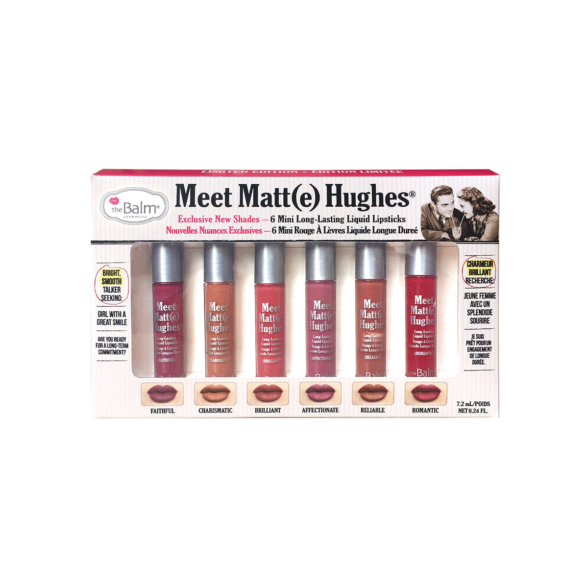 THE BALM -  MINI MEET MATT(E) HUGHES® MATTE LIQUID LIPSTICK