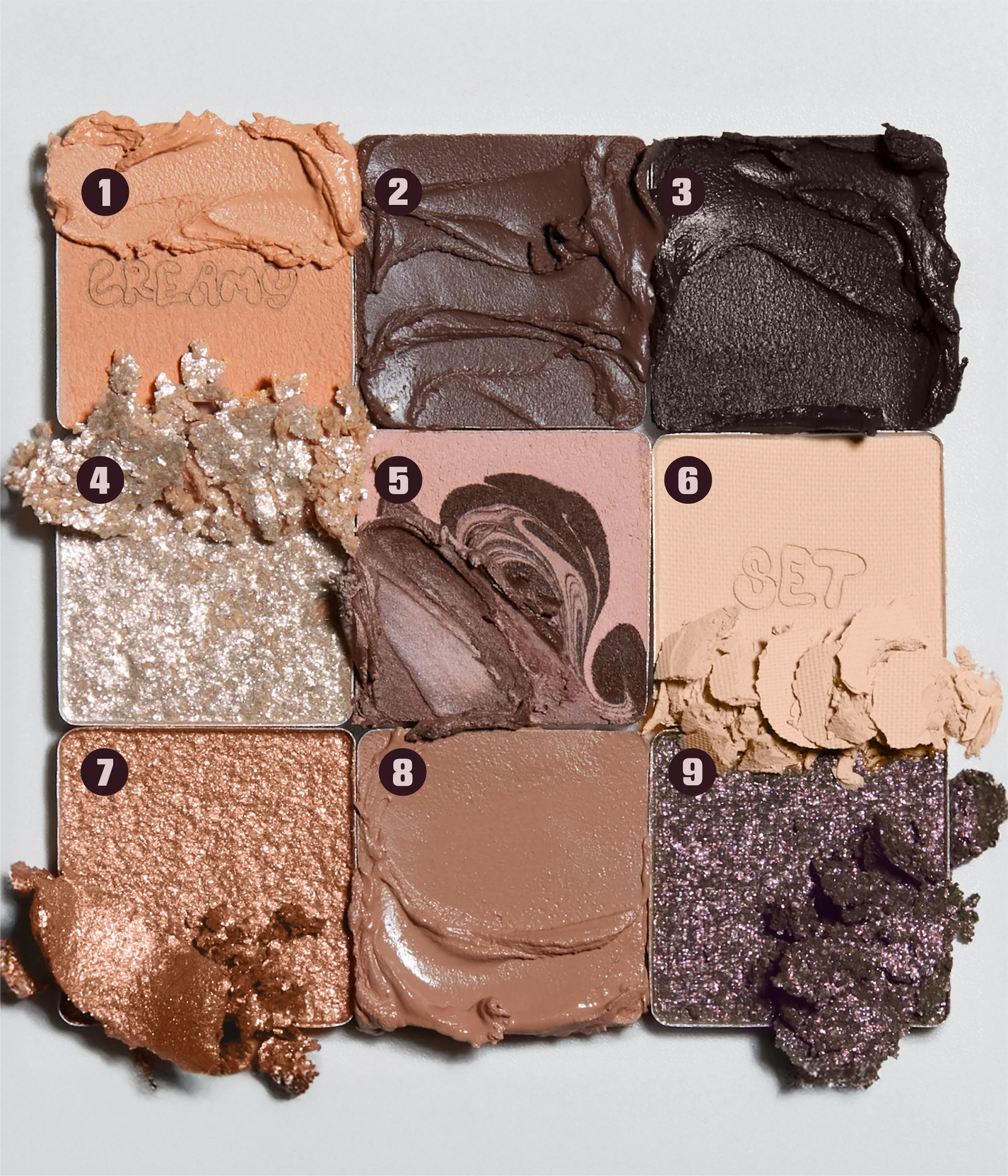 HUDA BEAUTY - CREAMY OBSESSIONS EYESHADOW PALETTE