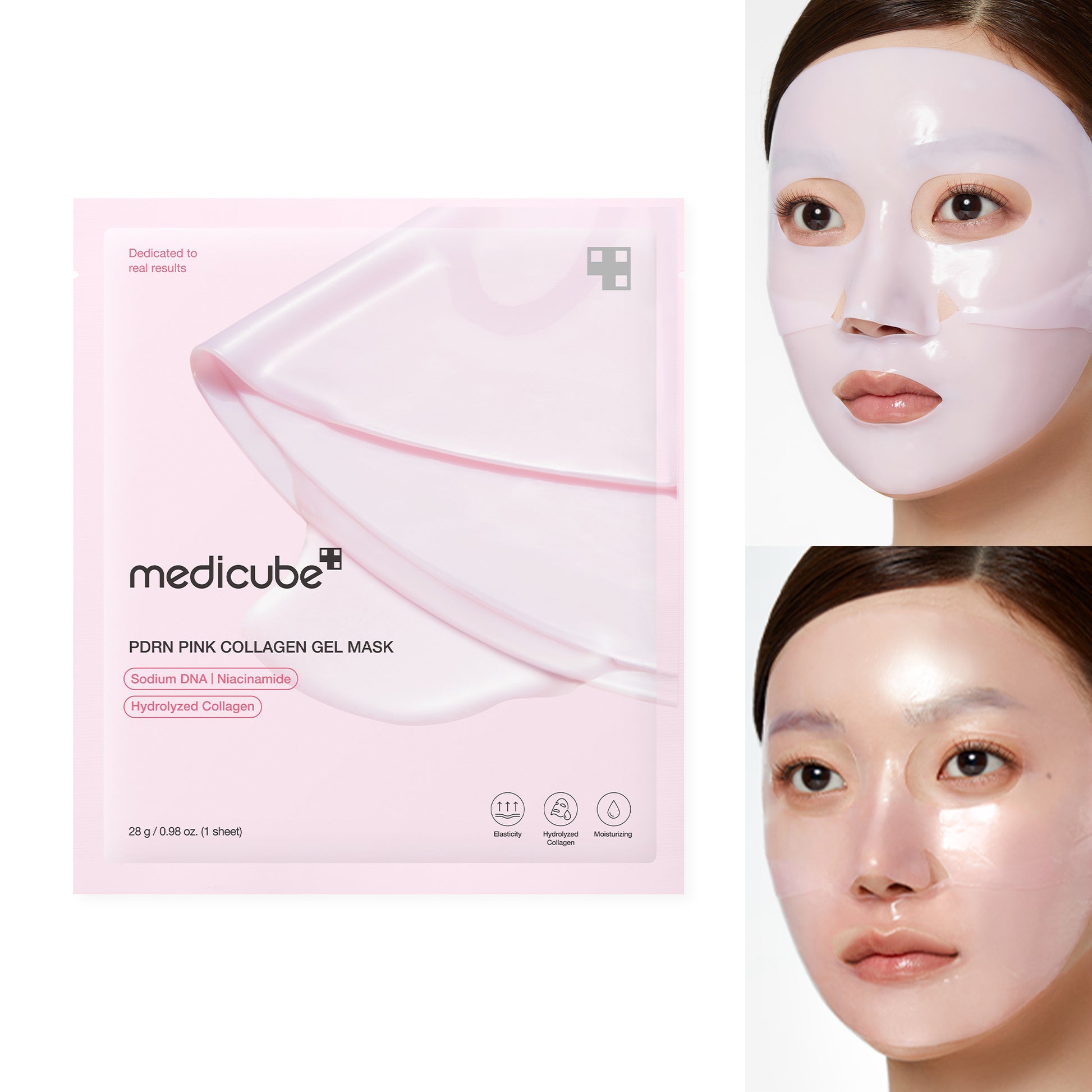 MEDICUBE - Salmon PDRN Pink Collagen Jelly Gel Mask