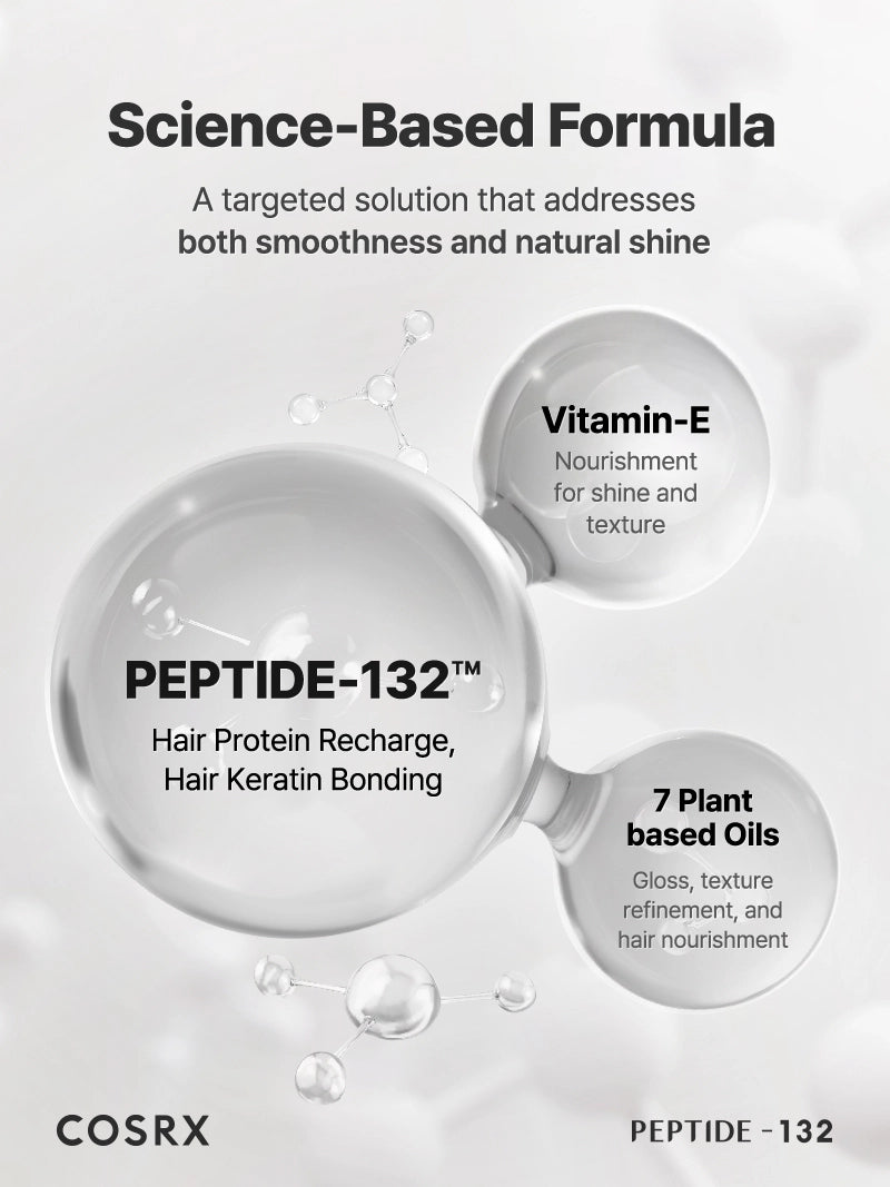 COSRX PEPTIDE-132 Ultra Perfect Hair Bonding Oil Serum