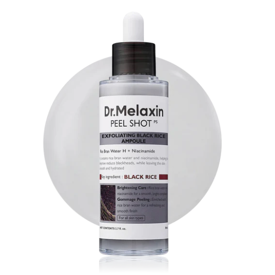 Dr. Melaxin - Peel Shot Exfoliant Black Rice Ampoule