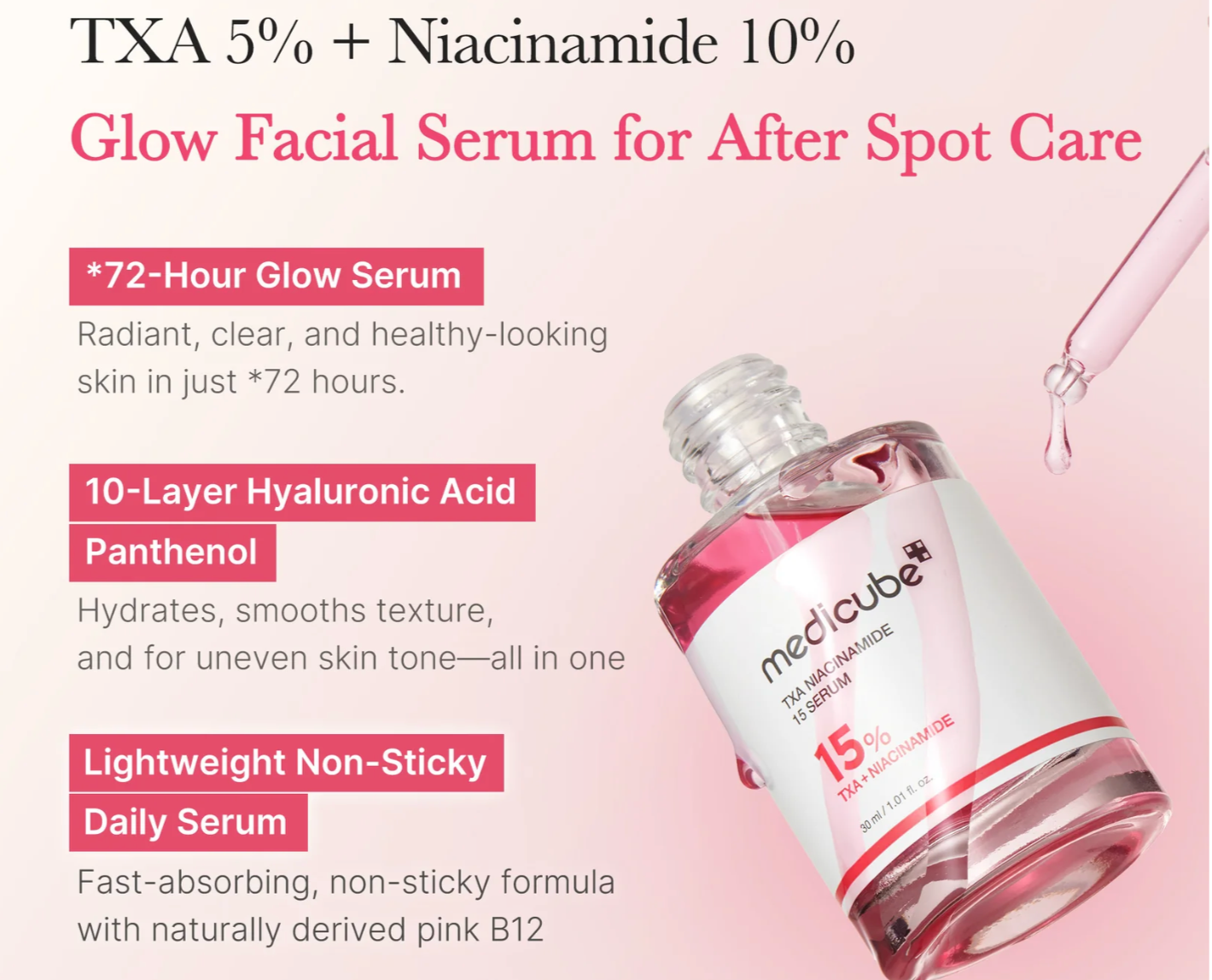 MEDICUBE - TXA Niacinamide Serum