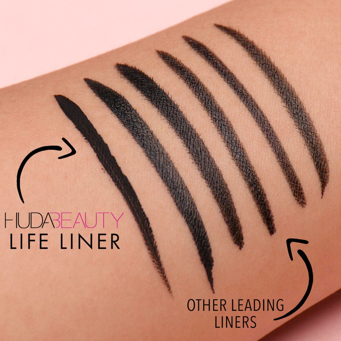 HUDA BEAUTY - Life Liner Double Ended Eyeliner Liquid & Pencil
