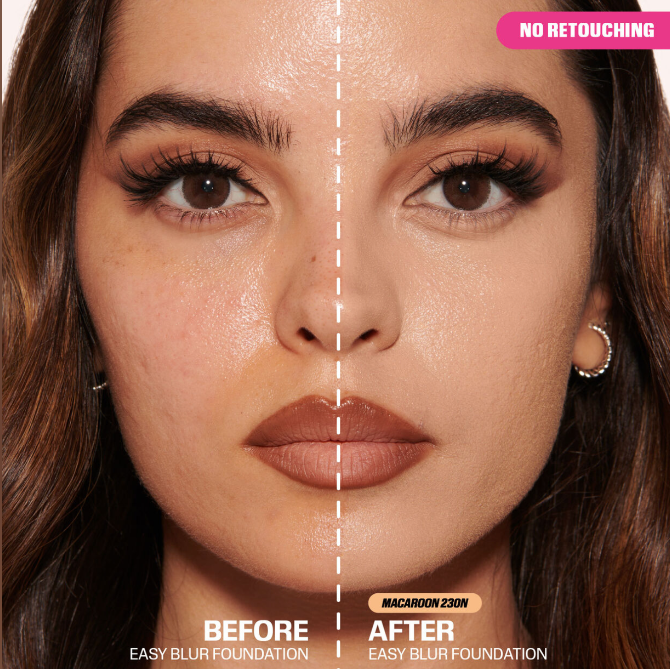 HUDA BEAUTY - Easy Blur Natural Airbrush Foundation with Niacinamide