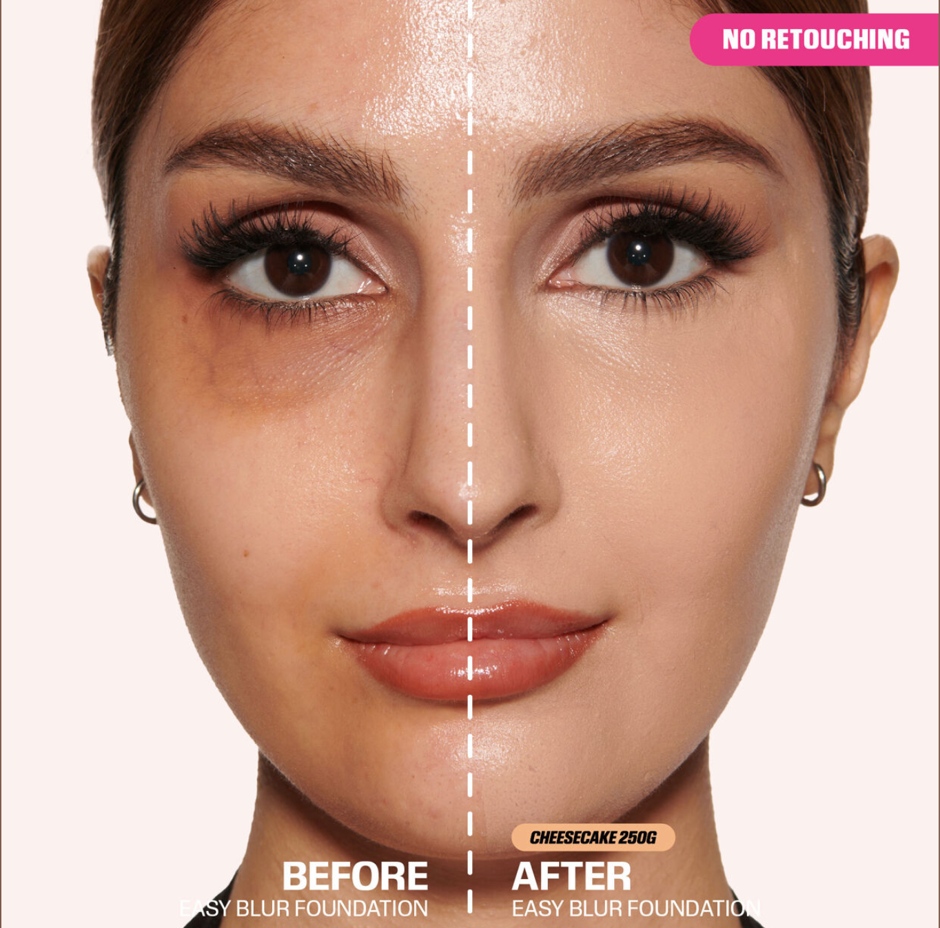 HUDA BEAUTY - Easy Blur Natural Airbrush Foundation with Niacinamide