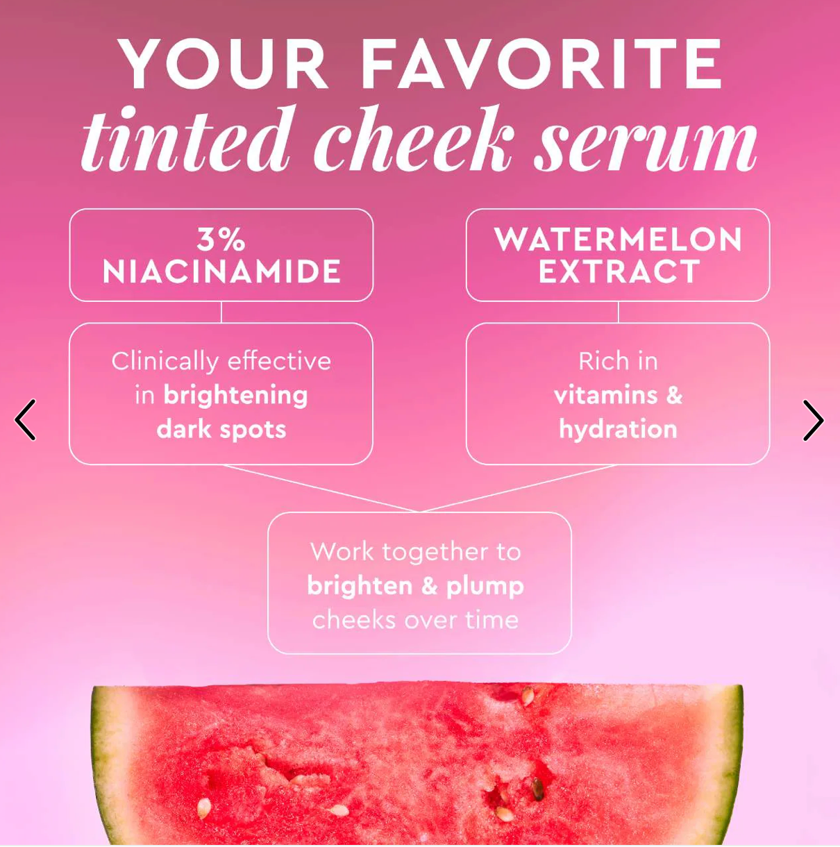 Glow Recipe -  Watermelon Glow Niacinamide Dewy Flush - Brightening Serum Blush