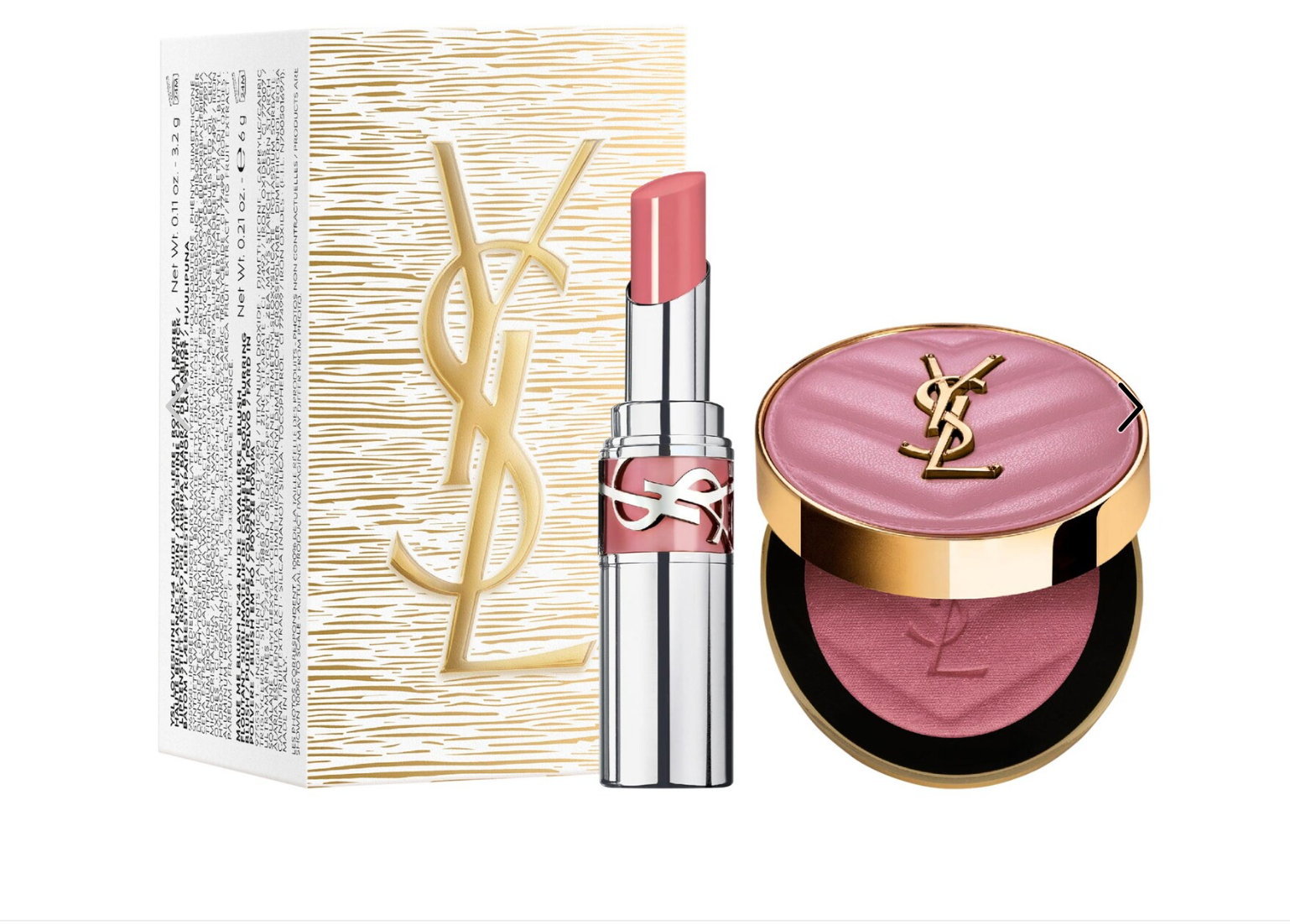 Yves Saint Laurent - YSL Iconic Pink Make Me Blush & Loveshine Lip Oil Stick Set