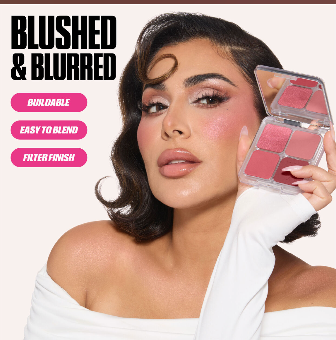 HUDA BEAUTY - Blush Filter Blurring Blushlighters Palette