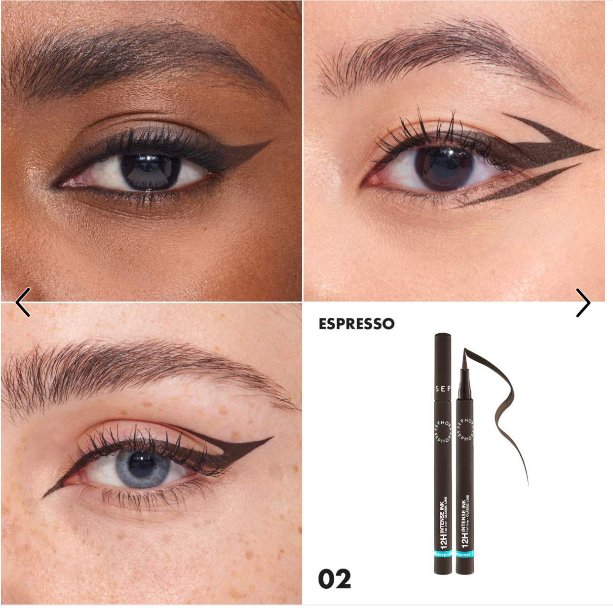 SEPHORA COLLECTION  Intense Ink 12HR Classic Felt Eye Liner