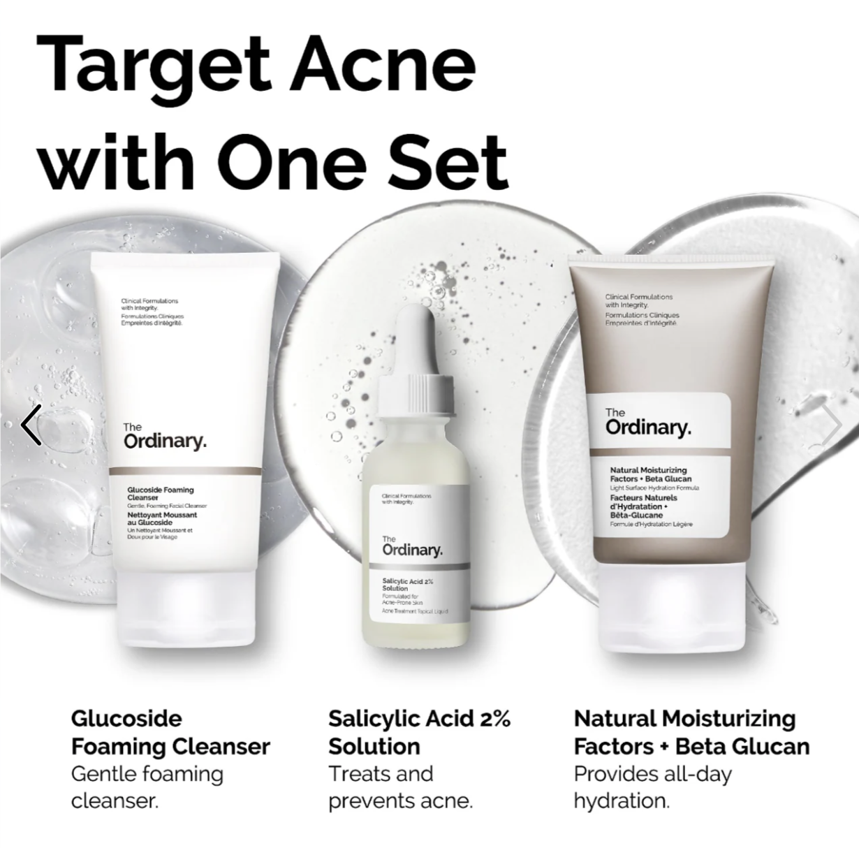 The Ordinary  The Acne Set with Salicylic Acid
