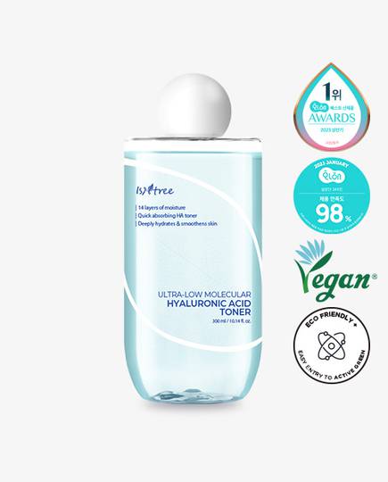 ISNTREE- Ultra-Low Molecular Hyaluronic Acid Toner