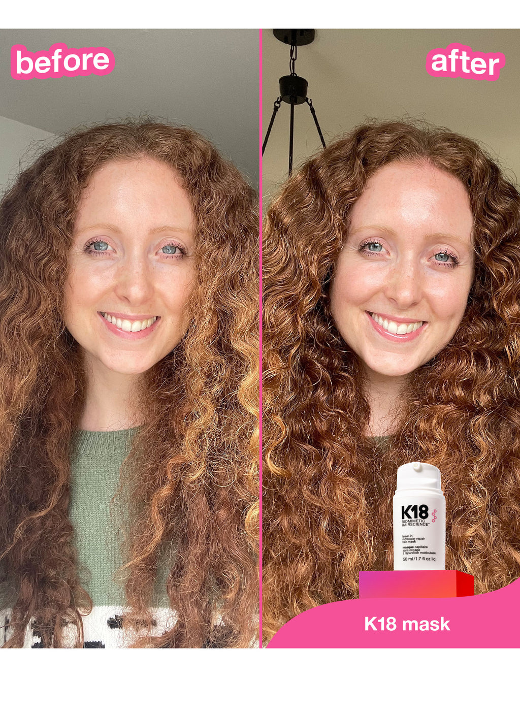 K18 -  Biomimetic HairScience™, Leave-In Molecular Repair Hair Mask