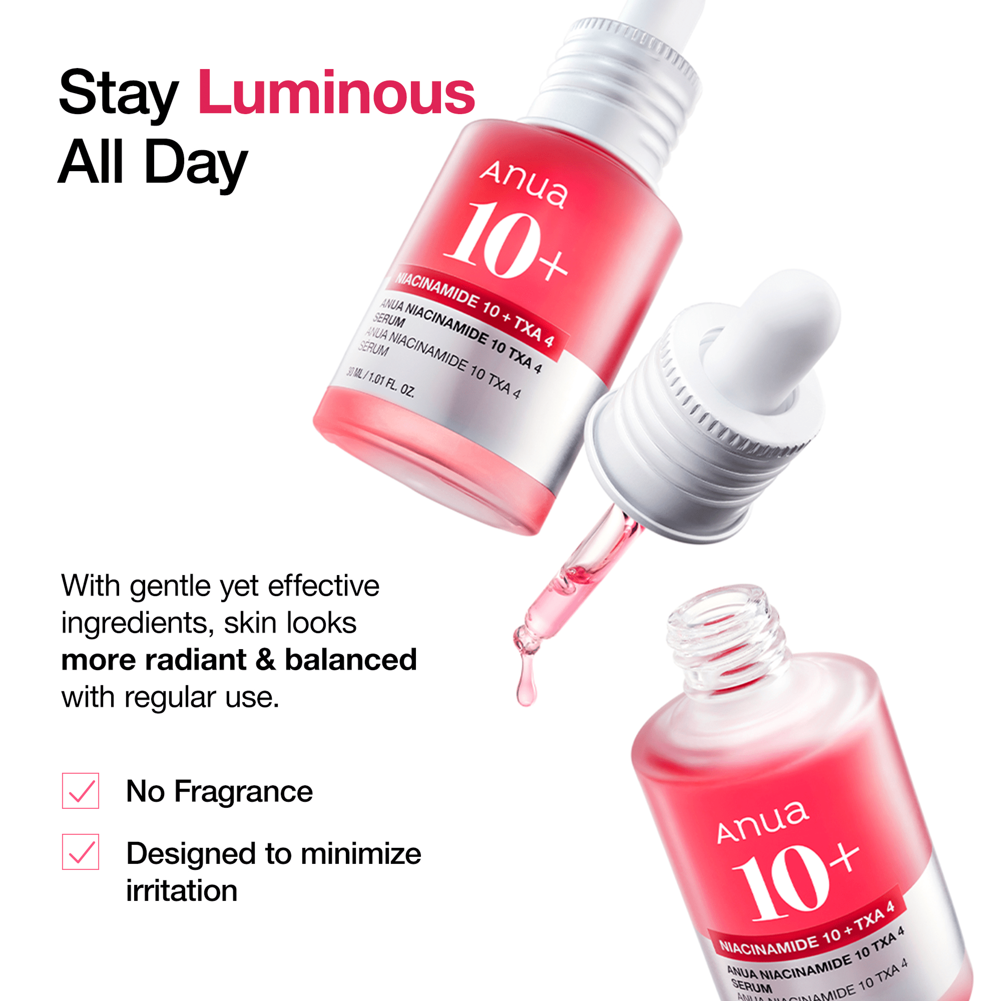 Anua - niacinamide 10%+TXA 4% Serum
